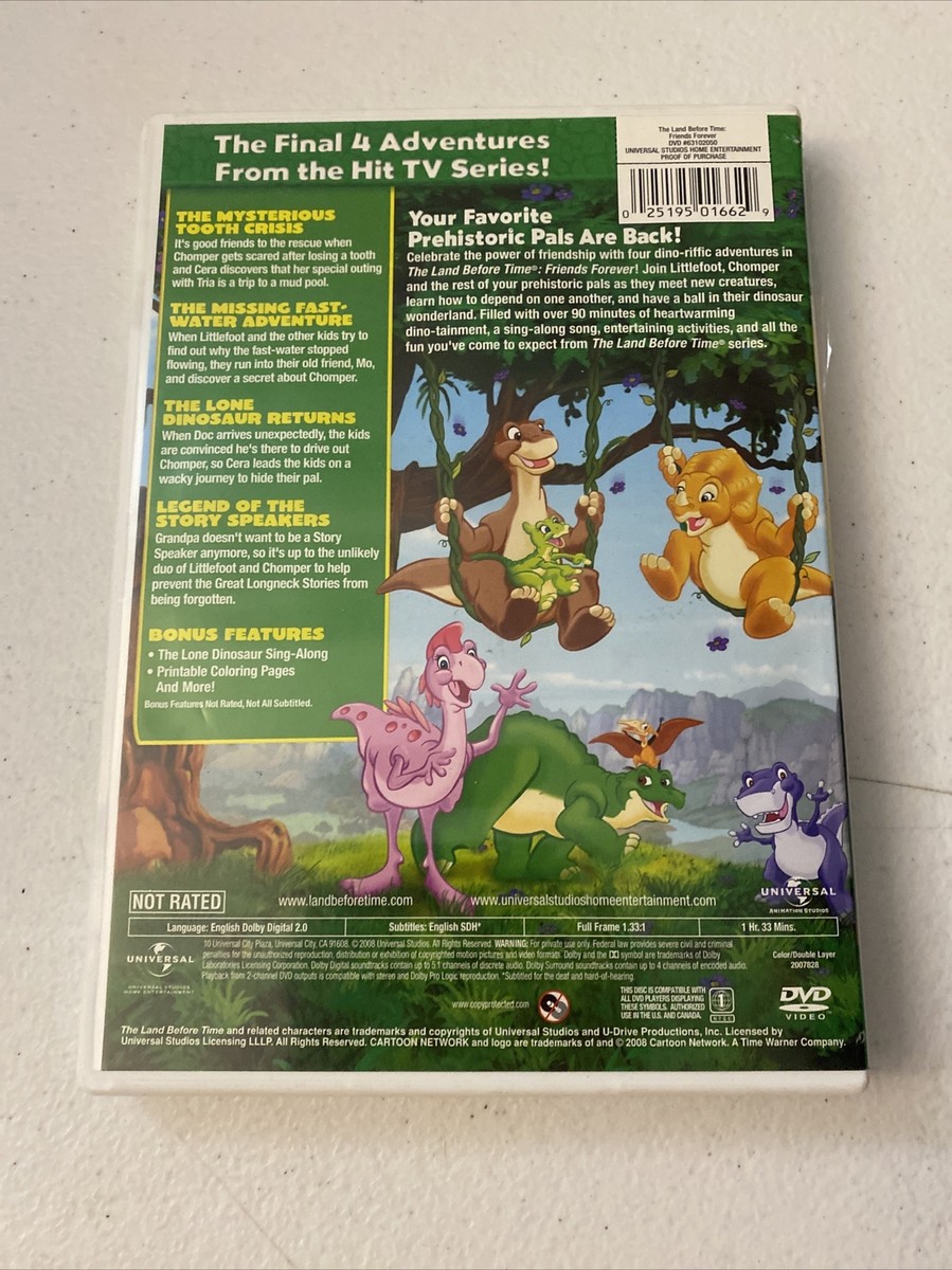 The Land Before Time - Friends Forever (DVD, 2008) 25195016629| eBay