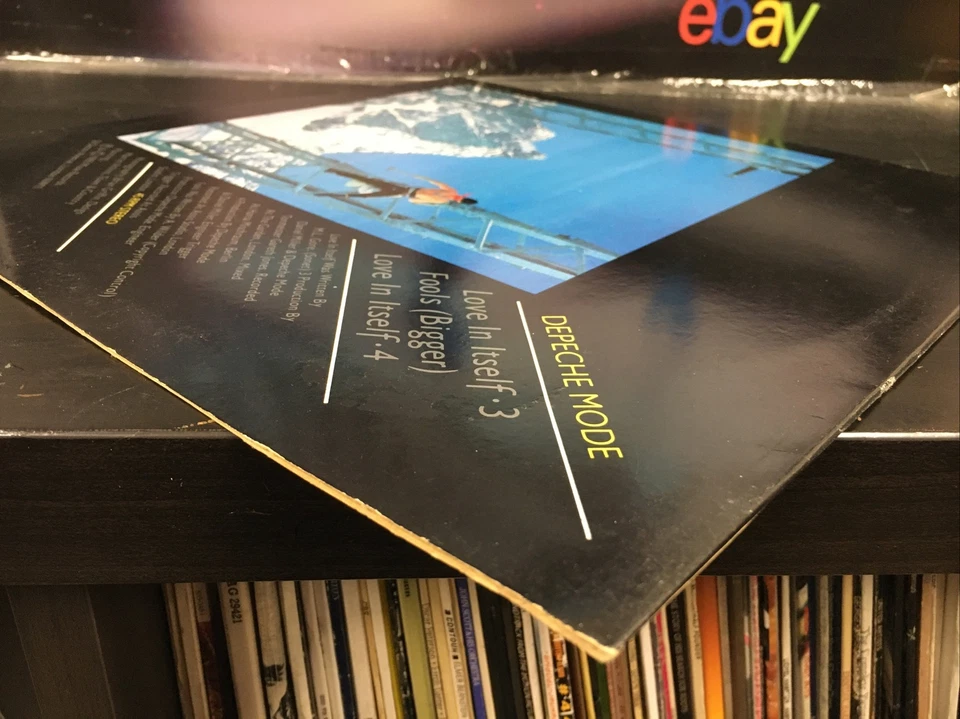 Depeche Mode Love In Itself 3 12” Single Vinyl Record 12BONG4 A1/B1 Pop 80’s - Изображение 4 из 4