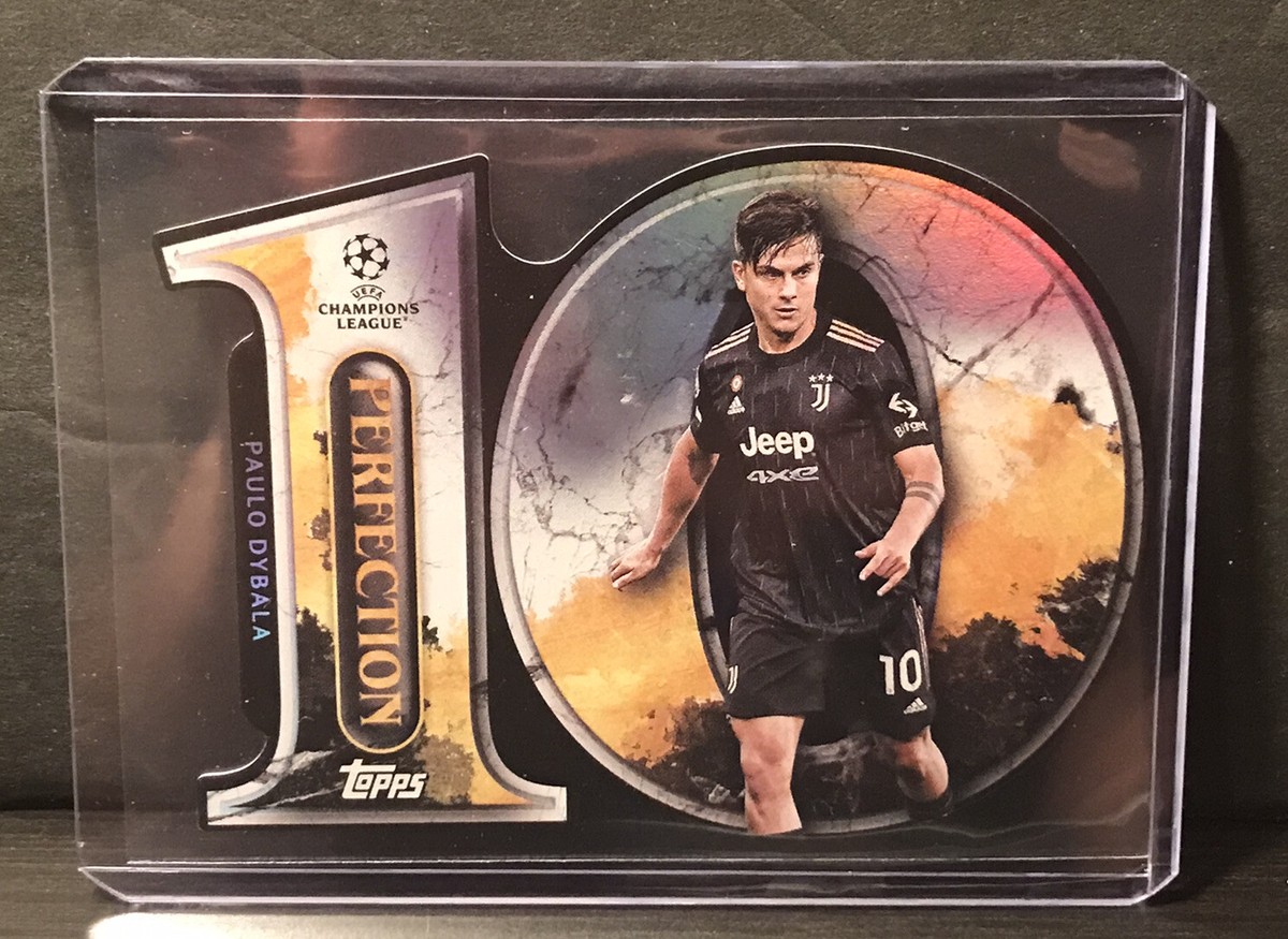 TOPPS UEFA PAULO DYBALA ROMA 1:144 PERFECTION 10 DIE CUT SSP WOW
