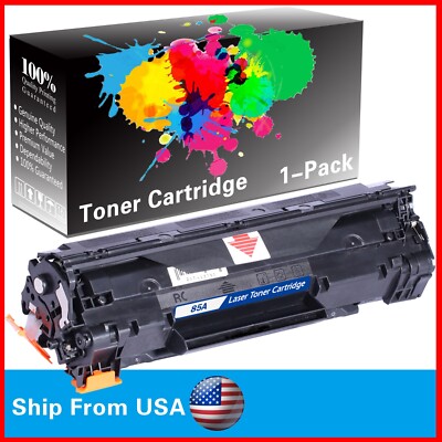 1-Pack of Black CE285A 85A Toner Cartridge for Pro P1102W P1100 M1132 Printer