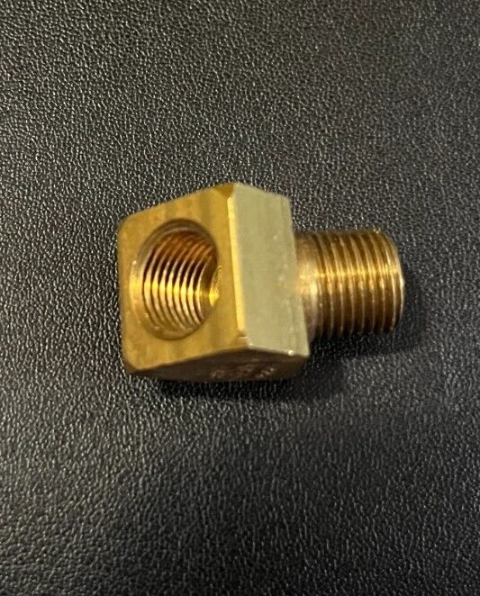 ⅛ NPT 45 Degree Street Elbow Brass --- HIGH PRESSURE --- 10 Pack - NEW - Image 2 of 2