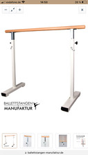 &bdquo;Neuwertige mobile Ballettstange VarioBarre &ndash; freistehend, h&ouml;henverstellbar, Pr