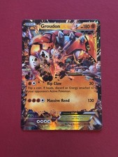 Pokémon TCG XY Scontro Primordiale Groudon EX Carta Holofoil Ultra Rara 85/160