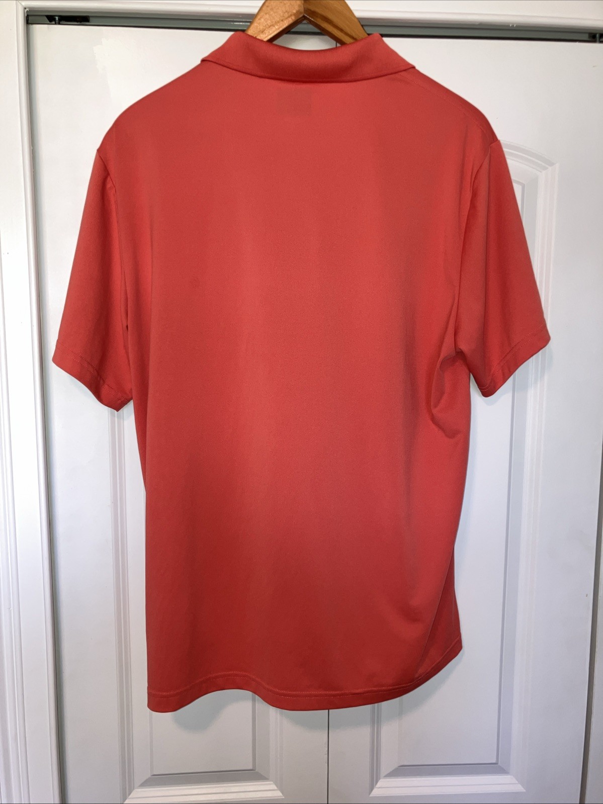 Greg Norman Coral Shark Logo Polo Shirt Mens XL Play Dry Golf Tasso Elba image 3