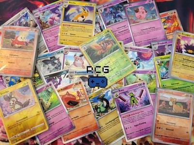 Pokemon Karten Sammlung 100 - 500 Karten Packs Auswahl | Deutsch Holo Glitzer