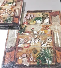 Rare Vintage Springbok jigsaw puzzle Especially Mother cluttered shelf 500 pc