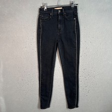 7 For All Mankind Luxe Vintage High Waist Skinny Jeans Woens Size 24