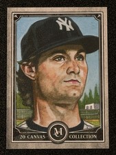 2020 Topps Museum Collection #CCR-15 Gerrit Cole 20's Canvas Collection NY