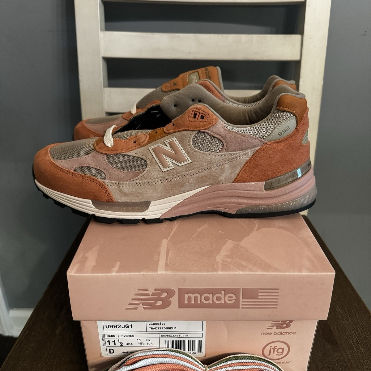 Size 11.5 - New Balance Joe Freshgoods x 992 Made in USA Size 11.5 - New Balance Joe Freshgoods x 992 Made in USA
