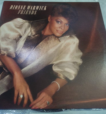 Friends [LP] by Dionne Warwick (dead wax press # al 88398 sa rca5) Stevie Wonder