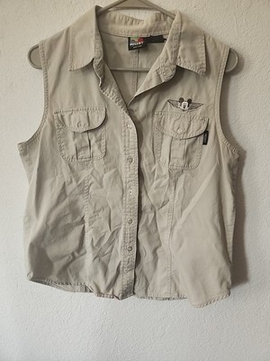 Mickey Unlimited  Women's Sleeveless Shirt Size L C 20 '' L21''