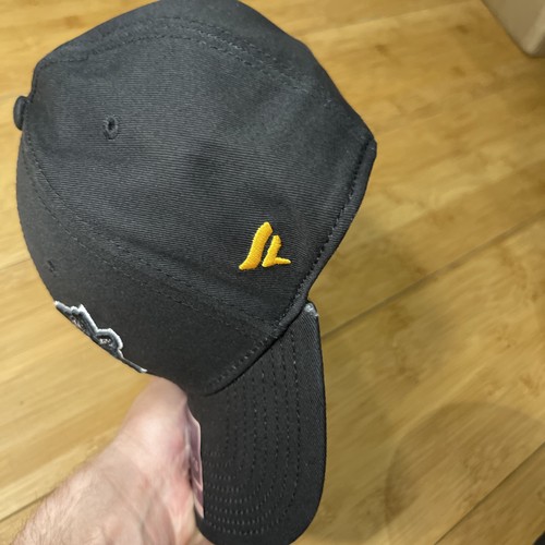 Fanatics Pittsburgh Penguins Black Flex Stretch M/L Fitted Hat Cap NHL **SEE** - Picture 9 of 19