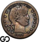 1908-S Barber Quarter