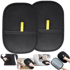 Sweetypet Fingerlose Fellhandschuhe zur Tierhaarentfernung, wiederverwendbar