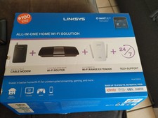Linksys All in One Home Wifi Modem Router Extender DOCSIS 3.0 AC1600 AC1200