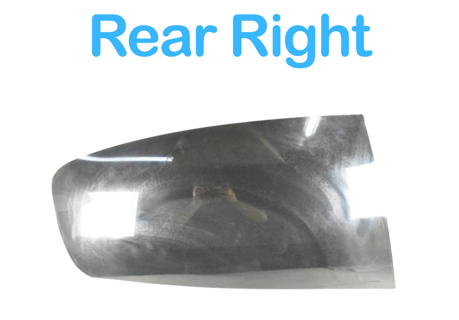 03-13 Maserati Quattroporte M139 Rear Right Passenger Side Door Window Glass Oem