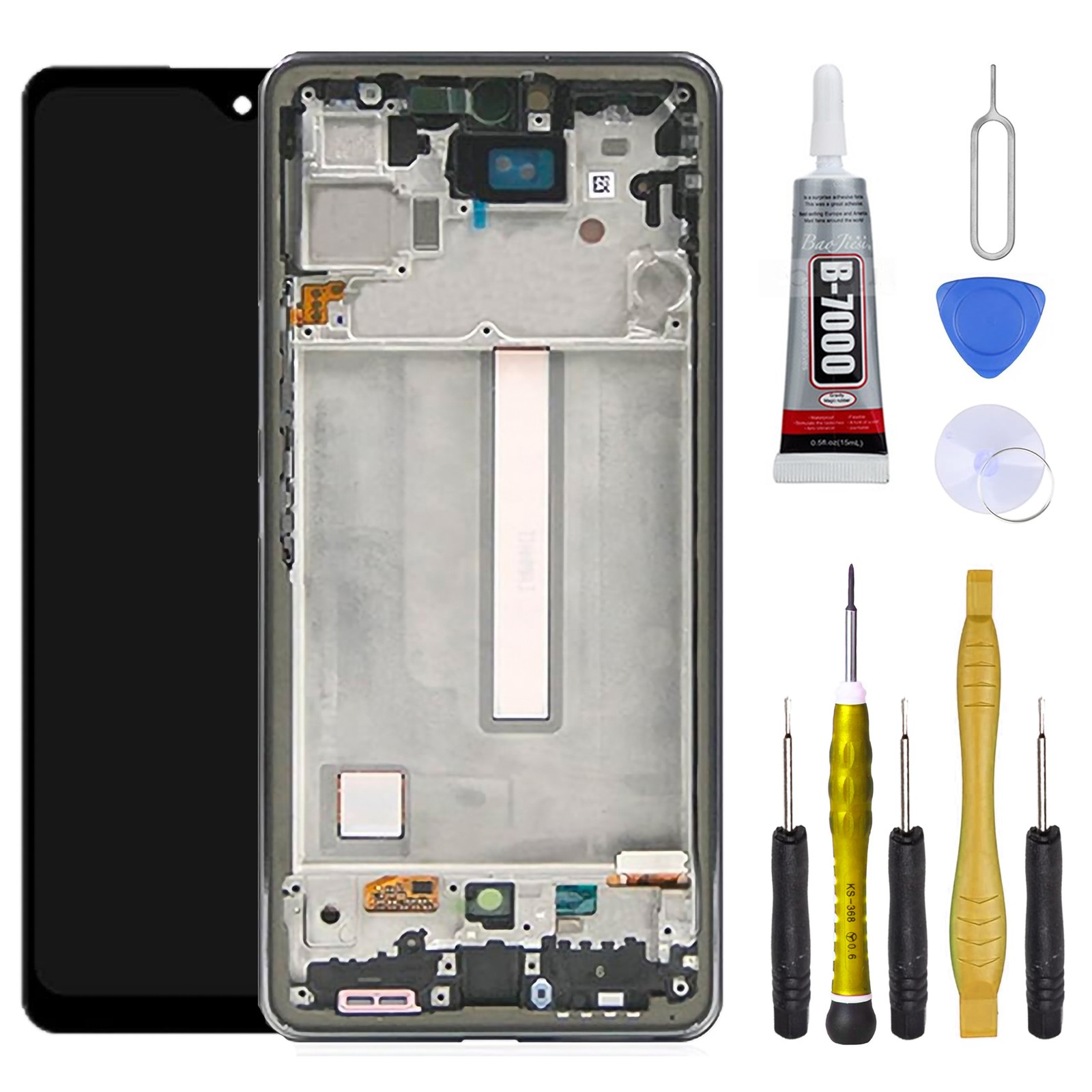 Écran Samsung Galaxy A53 5G SM-A536B Bloc Tactile LCD Réparation Kit