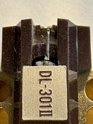 Denon DL-301II MC Phono Cartridge Moving Coil Stylus Broken Needle