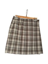 Vintage Charter Club Plaid A-Line Wrap Skirt