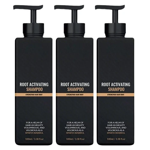 3 pack Root Activator Shampoo SPARTAN Hair Loss Shampoo Root Activator ( 200ml )