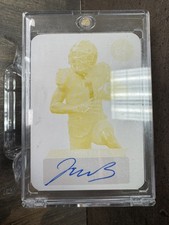 JAVON BAKER 2024 PRESS PASS PREMIUM PRINTING PLATE AUTO 1/1 Card (CP3015257)