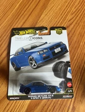 Hot Wheels 2025 Car Culture Nissan Skyline GT-R V-Spec II (BNR34)