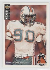 1994 Upper Deck Collector's Choice Marco Coleman #105 fm0