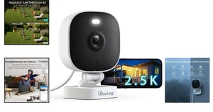 Caméra de Surveillance Exterieure - Audio Bidirectionnel et Stockage Cloud