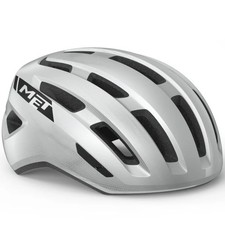 Met Miles MIPS Cycling Helmet White Padded Reflective Road Commuting Bike Ride