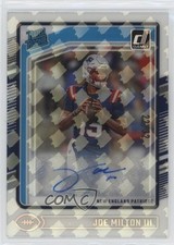2024 Panini Clearly Donruss Rated Rookie RR Logo 22/32 Joe Milton III Auto 04uh
