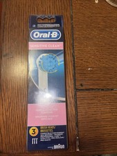 ORAL-B Sensitive Gum Care Teeth Replacement Toothbrush Tooth Brush Heads 3 Set