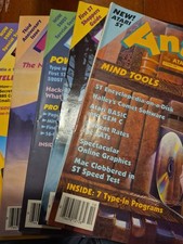Antic The Atari Resource Magazine Lot Of 7 1985