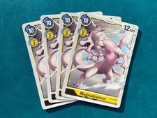 Magnadramon ST3-10 Playset Starter Deck Heaven's Yellow Digimon Card Game x4