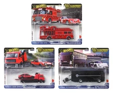 2025 Hot Wheels 957H Team Transport 83 84 85 Ferrari 250 GTO, Toyota AE86, Lykan