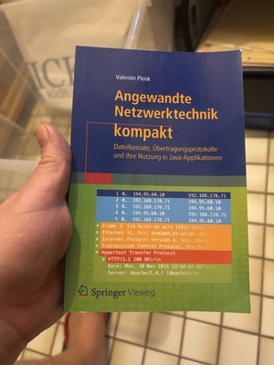 Valentin Plenk   Angewandte Netzwerktechnik kompakt | Springer Vieweg 2017