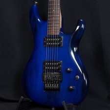 Guitarra Eléctrica Ibanez JS1000 Burnt Transparente Azul Usada 2001