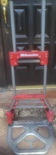 Milwaukee Hand Truck Folding Dolly 150 lb. Capacity Fold-up Hand Truck Cart Red