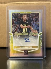 2024 Donruss Signature Series Jason Preston Utah Jazz