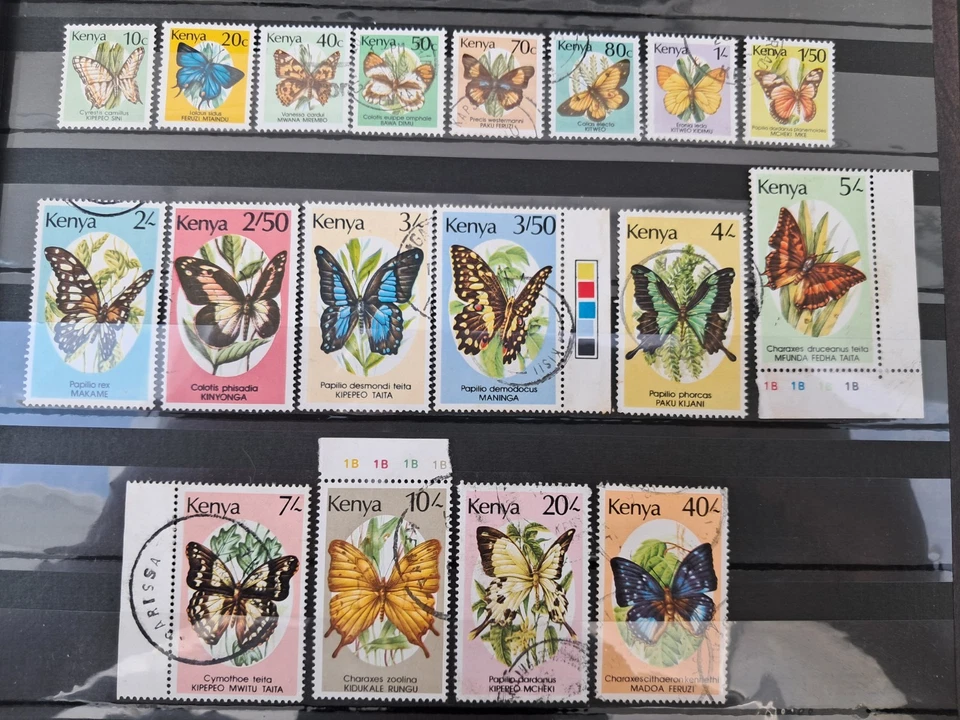 Kenya Stamps. 1988, 1989 & 1990 Butterfly Series.  All Fine Used - Image 2 of 4