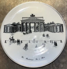 Antigue  KPM Brandenburger Berlin Porcelain Pin /Trinket Dish 5" Rare 1day Ship