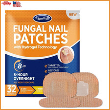 32 Fungal Toenail Treatment Patches Fast Acting Toe Nail Repair 8 Hour Overnight