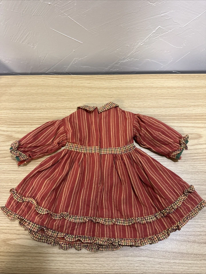 Vestido a rayas American Girl Addy Foto 2 de 4