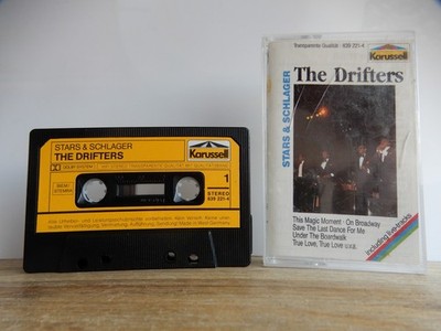 THE DRIFTERS STARS & SCHLAGER MUSIK KASSETTE TAPE MC 1989 KARUSSELL