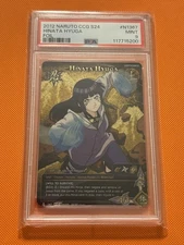Naruto Ccg Hinata Hyuga PSA Graded Super Rare