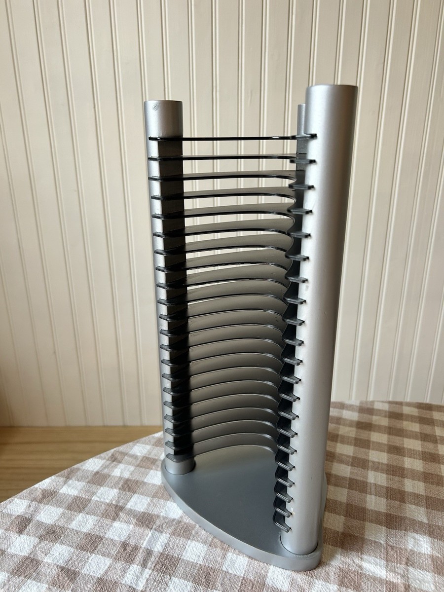 Vintage Y2K - 20 CD Stackable Tower Rack CD Holder Organizer