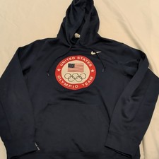 Nike Team USA Olympics Therma-FIT Pullover Ho...