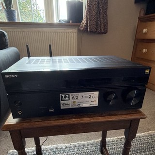 Sony STR DN1080 7.2ch A/V Receiver Dolby Atmos DTS:X AM/FM Tuner Black