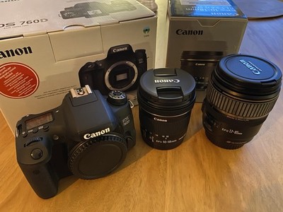 Canon EOS 760D + 10-18mm + 17-85mm
