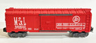 LIONEL POSTWAR VERY NICE CLEAN 6464-525 MINN & ST LOUIS BRIGHT RED BOX CAR LF — photo 7