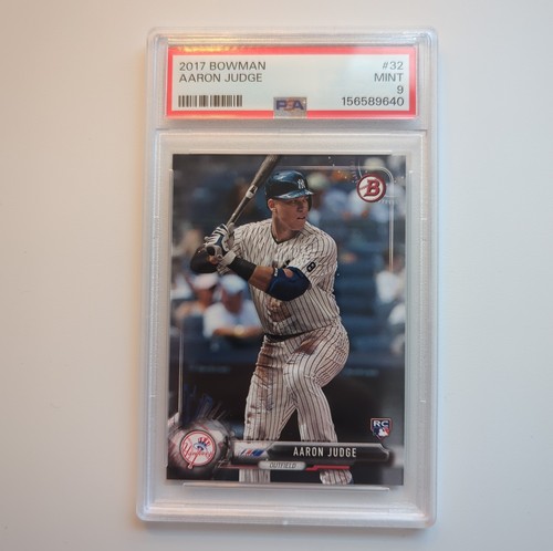 2017 Bowman #32 Aaron Judge PSA 9 Rookie Card RC New York Yankees 